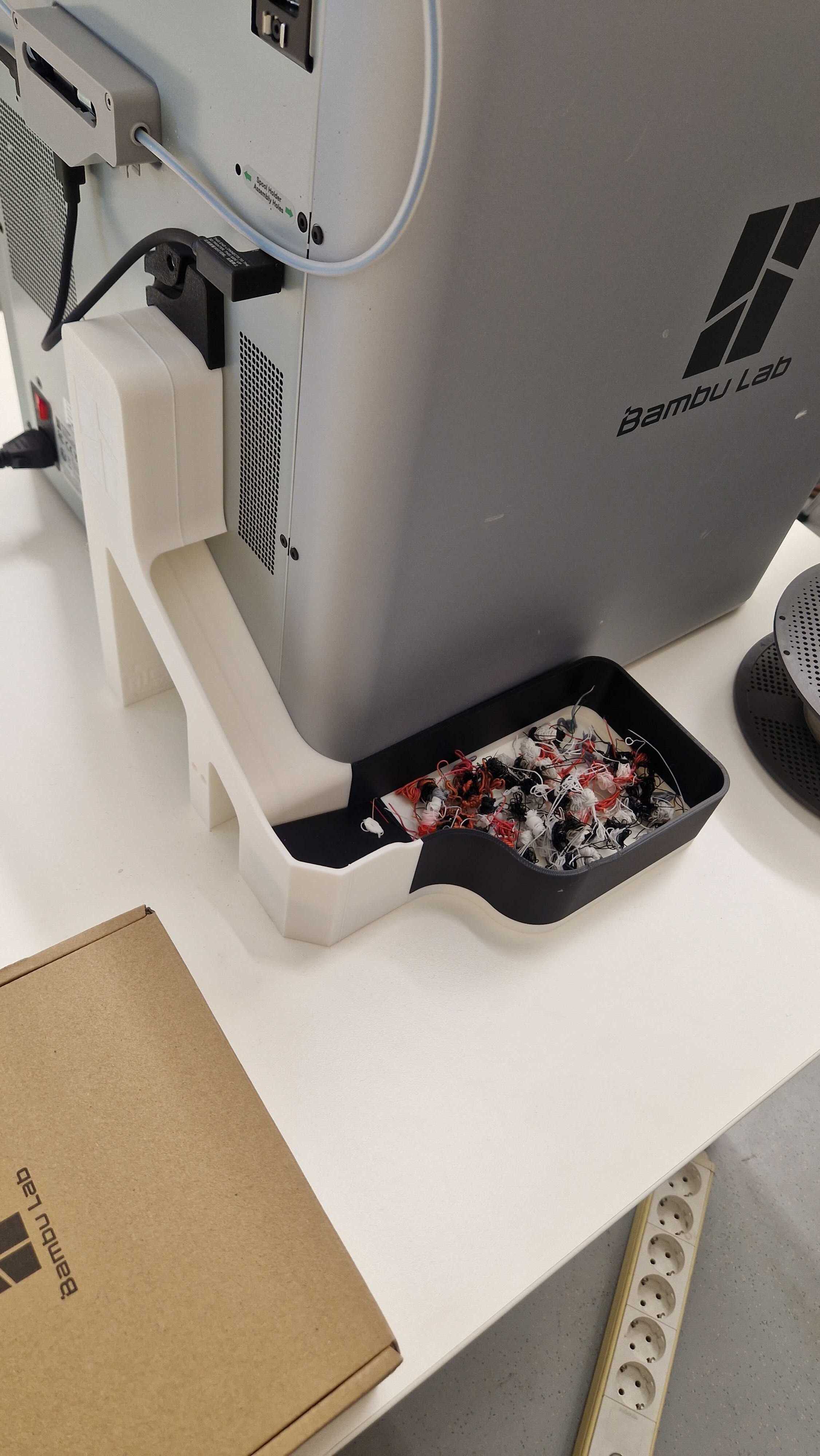 3D-printed drip tray